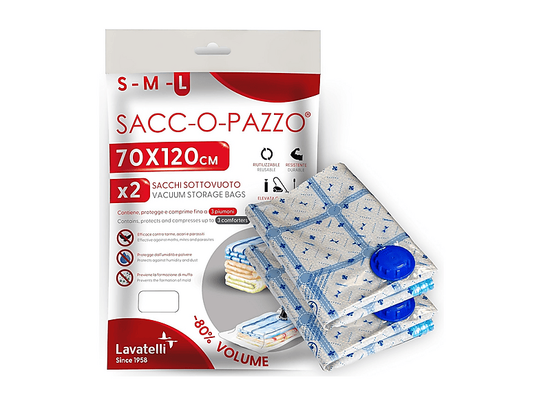 Accessorio Lavatelli Sacco sottovuoto L 2pz