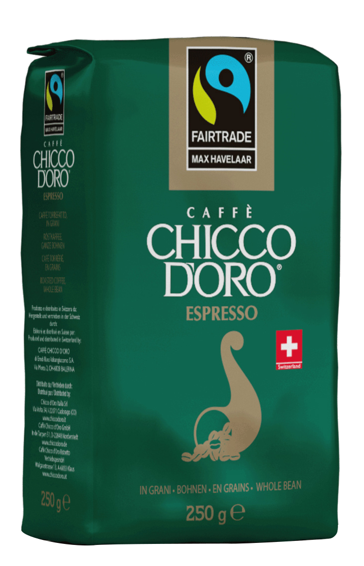 CHICCO D'ORO 110251 Max Havelaar szemes kávé 250g