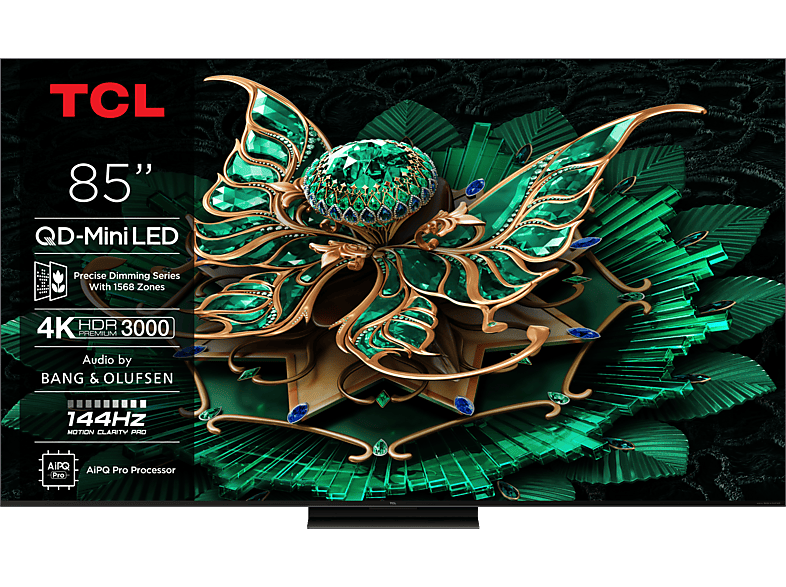 TCL 85C7K TV (Flat, 85 / 215 cm, UHD 4K, Smart TV, Google TV)