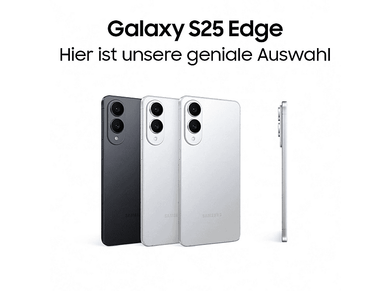 SAMSUNG Galaxy S25 Edge 256 GB Titanium Icyblue Dual SIM