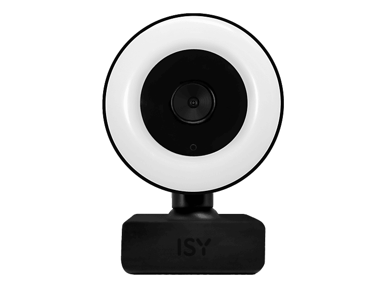 ISY IW-1080-1 Streaming Webcam mit Ringlicht