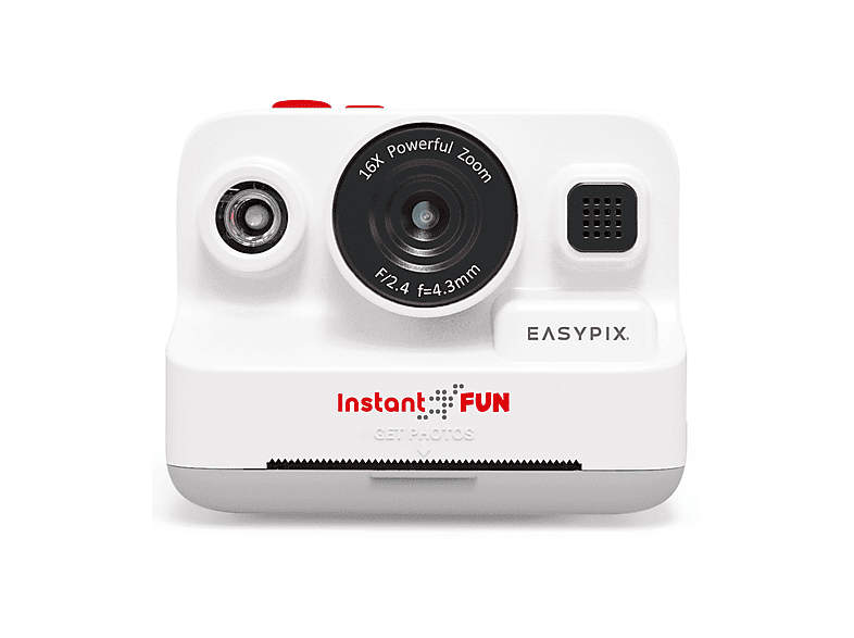 Fotocamera Digitale Easypix Instant Fun, 2 megapixel, Bianco