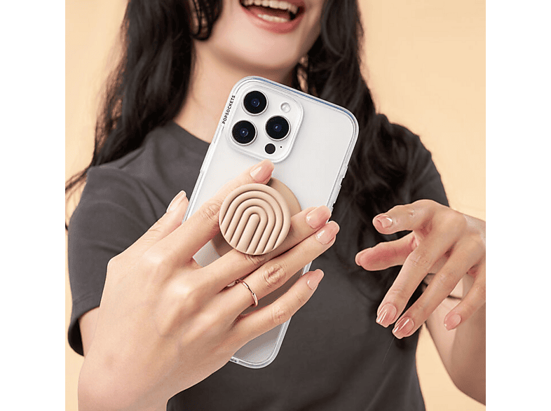 Popsockets MagSafe PopGrip PopOut Latte Curves — Foto 3 von 3