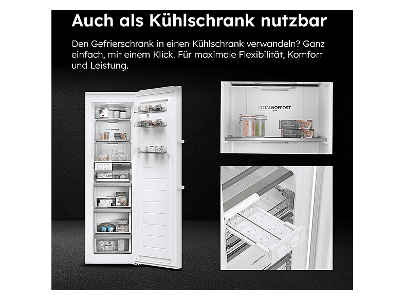 HAIER H4F306WAH1 Gefrierschrank UP 60 SERIE 7 (A, 301 l, 1900 mm hoch)