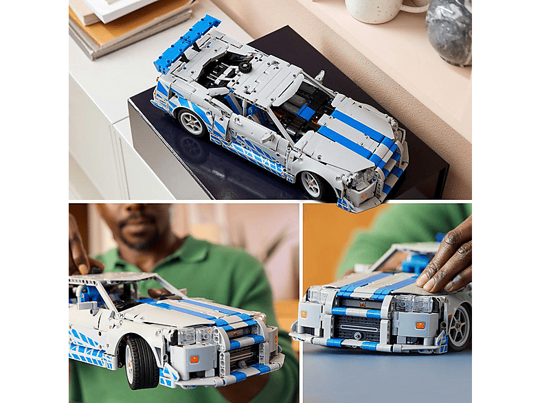 Lego Technic 42210 2 Fast 2 Furious Nissan Skyline GT-R (R34) Flitzer Bausatz — Foto 5 von 5