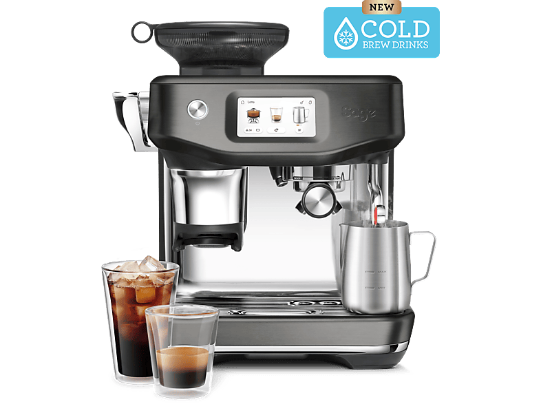 SAGE SES882BST BARISTA TOUCH IMPRESS COLD Espressomaschine Black Stainless Steel