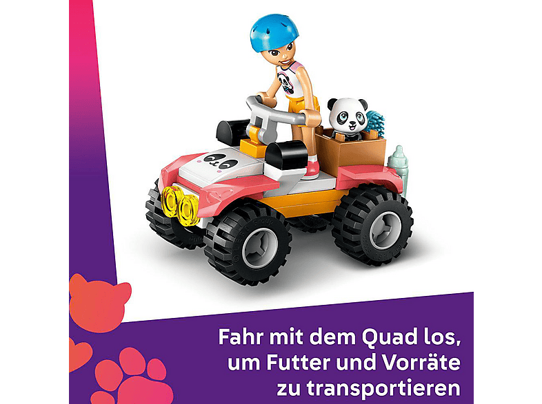 Thumbnail - LEGO Friends 42648 Panda-Pflegestation Bausatz, Mehrfarbig
