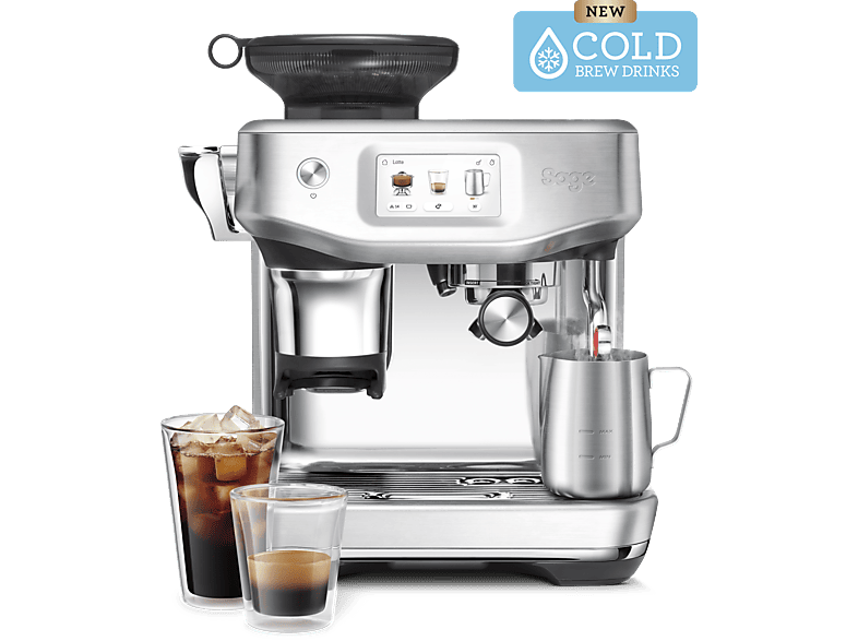SAGE SES882BSS Barista Touch Impress Cold Espressomaschine COLD EDELSTAHL