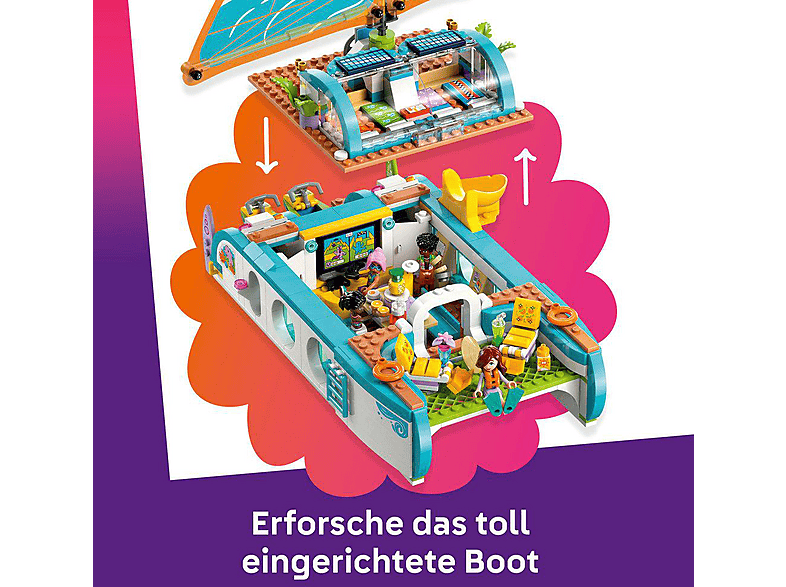 Thumbnail - LEGO Friends 42664 Segelabenteuer Bausatz, Mehrfarbig