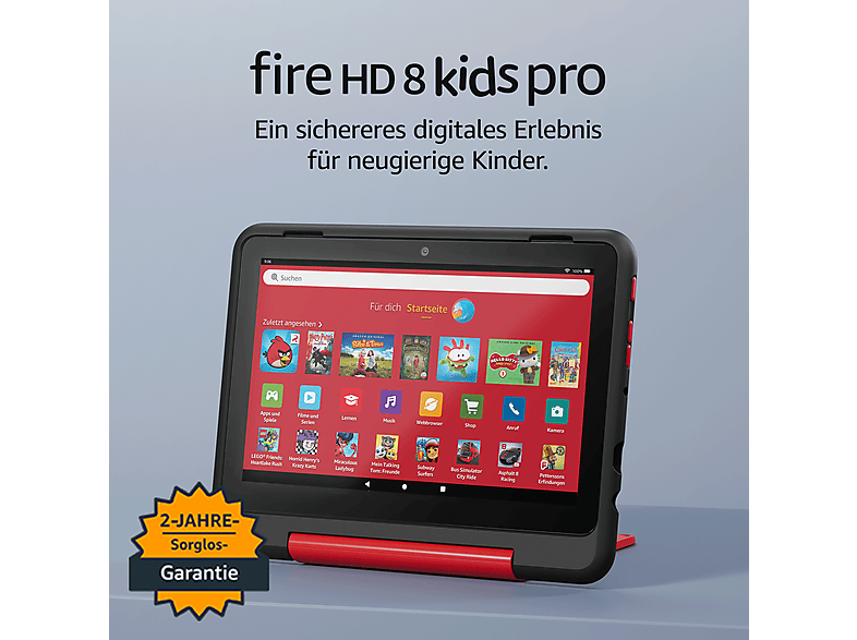 AMAZON Fire HD 8 Kids Pro, Kinder Tablet, 32 GB, Zoll, Marvel Avengers
