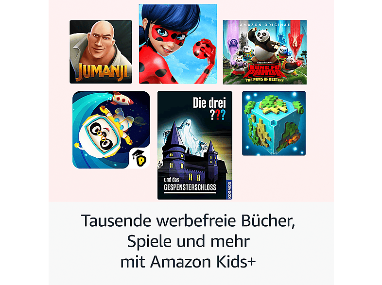 Thumbnail - AMAZON Fire HD 8 Kids Pro, Kinder Tablet, 32 GB, Zoll, Jungle Cat