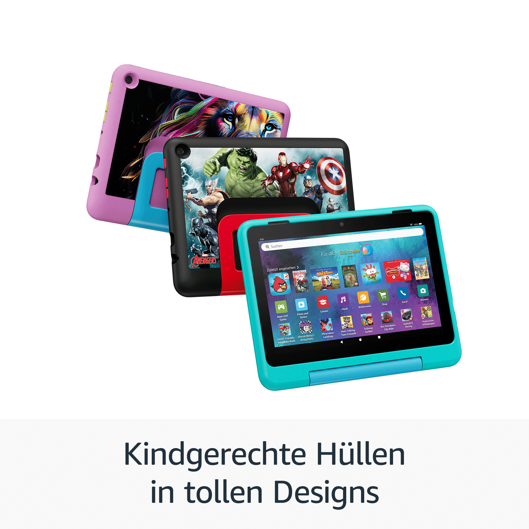 AMAZON Fire HD 8 Kids Pro Kinder Tablet Hello Teal bei MediaMarkt