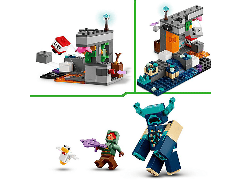 Lego Minecraft 21274 Begegnung mit dem Wächter Bausatz — Foto 4 von 5