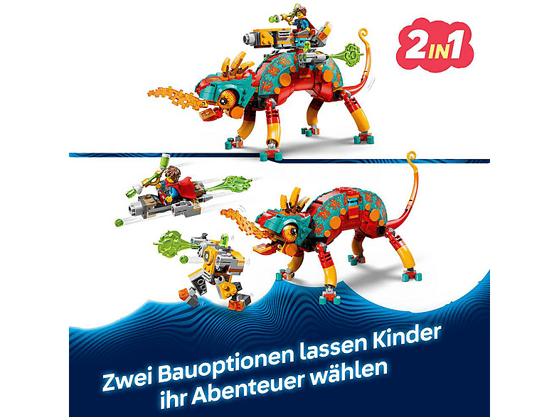 Thumbnail - LEGO DREAMZzz 71492 Mateos Feuer-Chamäleon Bausatz, Mehrfarbig