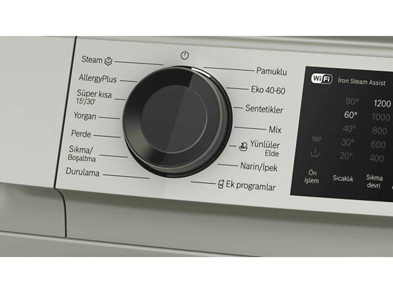 BOSCH WGK242ZXTR A Enerji Sınıfı 9 Kg 1200 Devir Çamaşır Makinesi