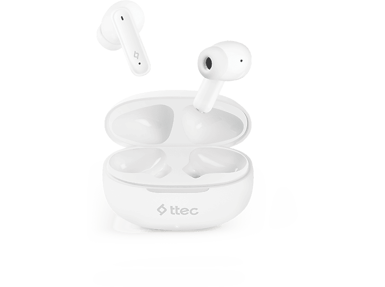 Ttec 2Km164B AirBeat Twist Gerçek Kablosuz TWS Bluetooth Kulak İçi Kulaklık Beyaz
