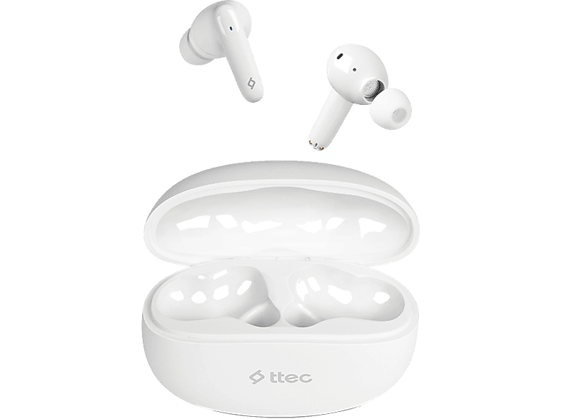 Ttec 2Km166B AirBeat Shift ENC Gerçek Kablosuz TWS Bluetooth Kulak İçi Kulaklık Beyaz
