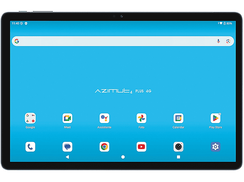 Tablet Mediacom Smartpad 11 Azimut4 Plus, 128 GB, 4G (Lte), 10,95", Nero Slate