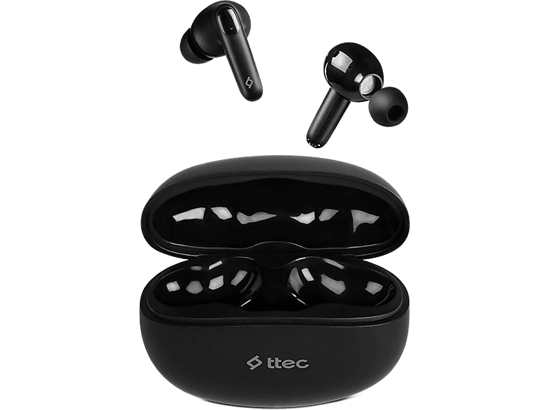 Ttec 2Km166S AirBeat Shift ENC Gerçek Kablosuz TWS Bluetooth Kulak İçi Kulaklık Siyah
