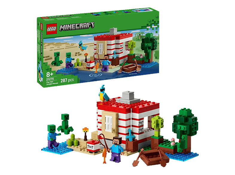 Lego Minecraft 21275 Das TNT-Dschungelhaus Bausatz
