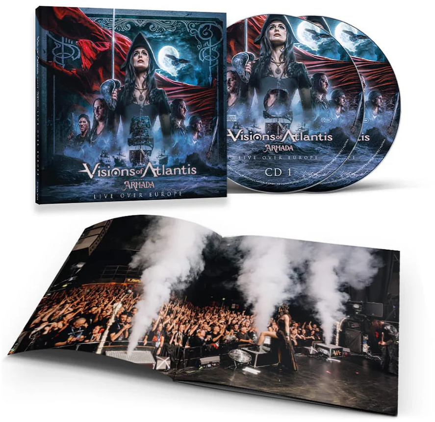 Visions Of Atlantis - Armada Live Over Europe (CD)