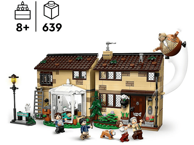 Thumbnail - LEGO Harry Potter™ 76451 Ligusterweg: Tante Magdas Besuch Bausatz, Mehrfarbig