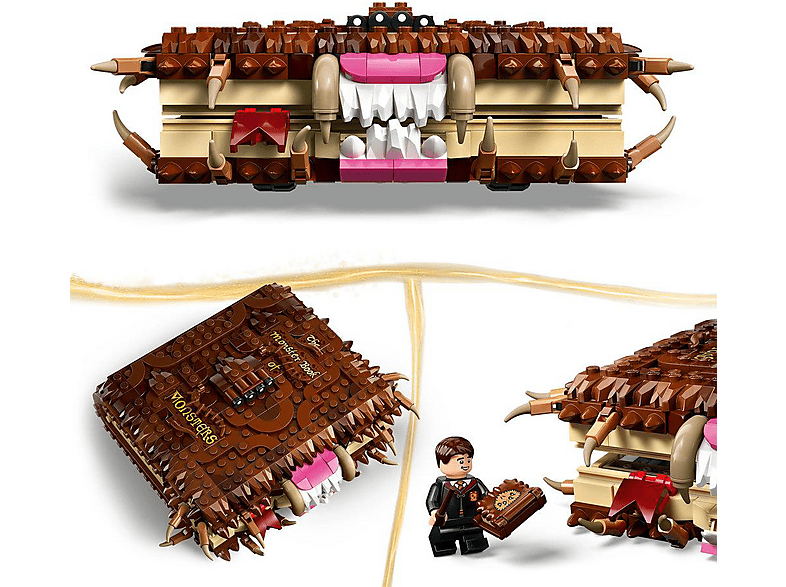 Lego Harry Potter™ 76449 Beißendes Monsterbuch der Monster Bausatz, Mehrfarbig — Foto 3 von 5