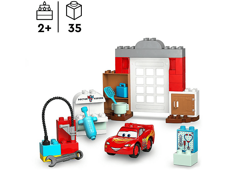 Lego DUPLO Disney™ 10456 McQueens Besuch in Docs Werkstatt Bausatz — Foto 2 von 5