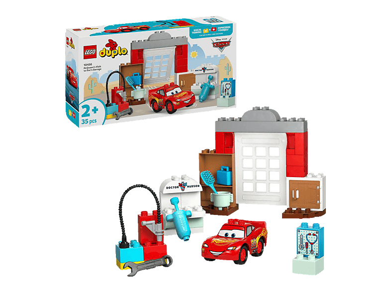 Lego DUPLO Disney™ 10456 McQueens Besuch in Docs Werkstatt Bausatz