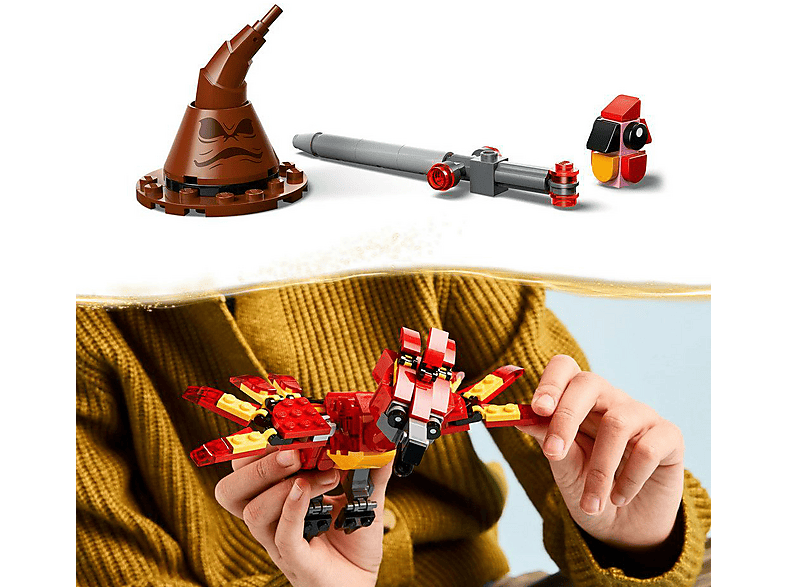 Lego Harry Potter™ 76448 Fawkes: Dumbledores Phönix Bausatz, Mehrfarbig — Foto 4 von 5