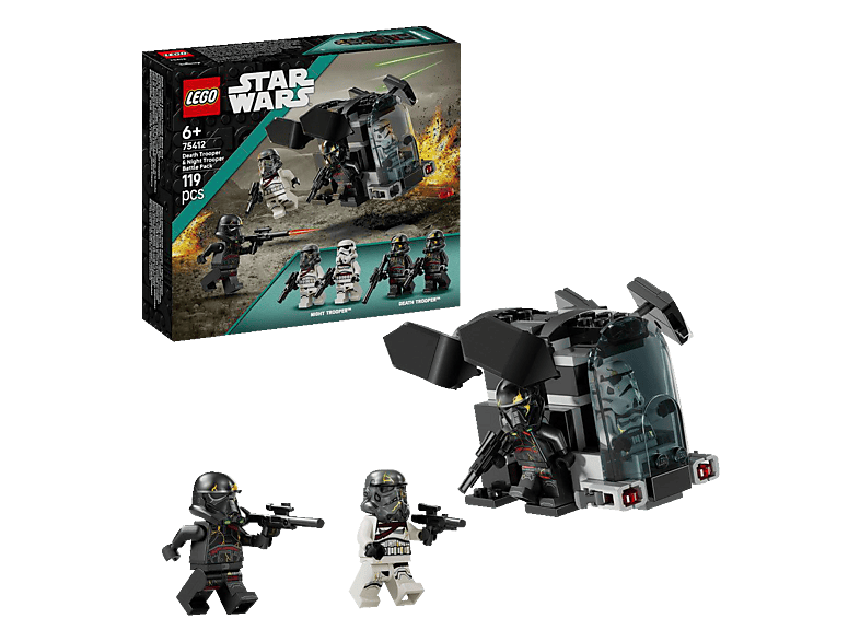 Lego Star Wars™ 75412 Todestruppler & Nachttruppler Battle Pack Bausatz, Mehrfarbig