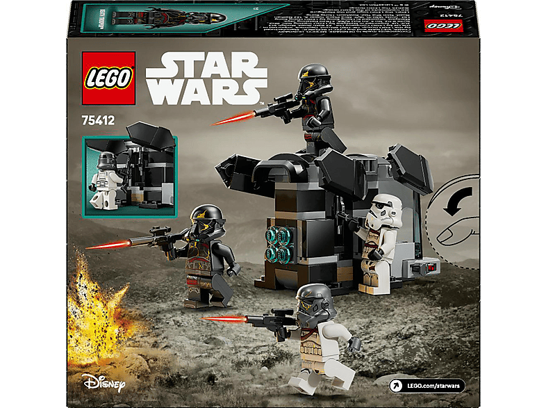Lego Star Wars™ 75412 Todestruppler & Nachttruppler Battle Pack Bausatz, Mehrfarbig — Foto 2 von 5