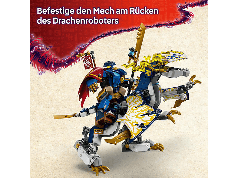 Thumbnail - LEGO Ninjago 71843 Rogues Mech-Drachenreiter Bausatz, Mehrfarbig