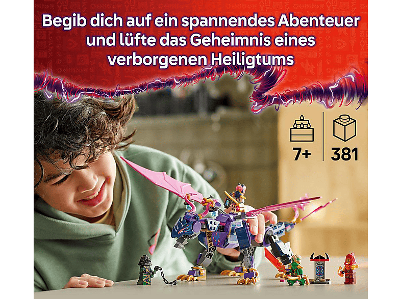 Thumbnail - LEGO Ninjago 71842 Rontu der Meisterdrache Bausatz, Mehrfarbig