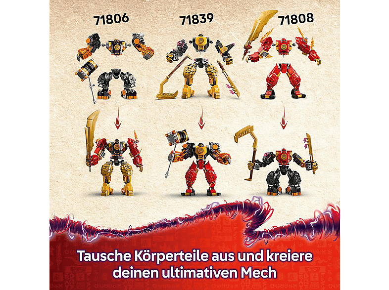 Lego Ninjago 71839 Arins Spinjitzumech Bausatz — Foto 3 von 5