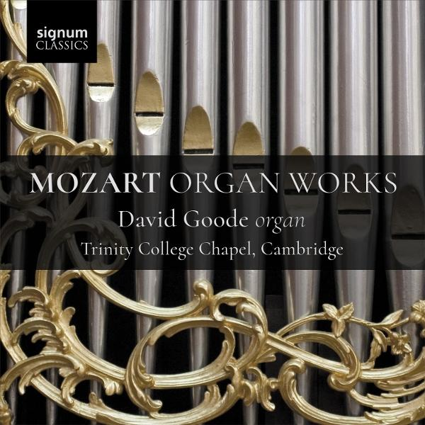 Albumcover: Orgelpfeifen, Golddetails, Titeltext.
