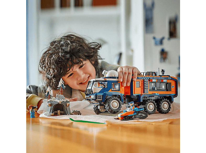 Thumbnail - LEGO City 60471 Arktis-Truck mit Labor Bausatz, Mehrfarbig