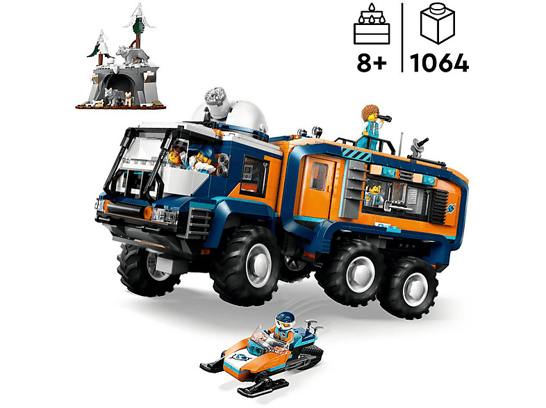 Thumbnail - LEGO City 60471 Arktis-Truck mit Labor Bausatz, Mehrfarbig
