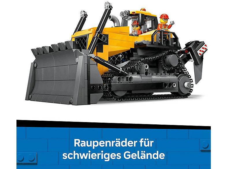 Lego City 60466 Gelber Bulldozer Bausatz — Foto 2 von 5