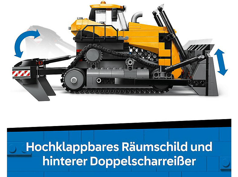 Lego City 60466 Gelber Bulldozer Bausatz — Foto 3 von 5