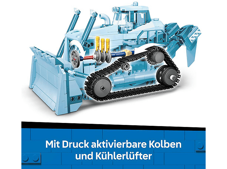 Lego City 60466 Gelber Bulldozer Bausatz — Foto 4 von 5