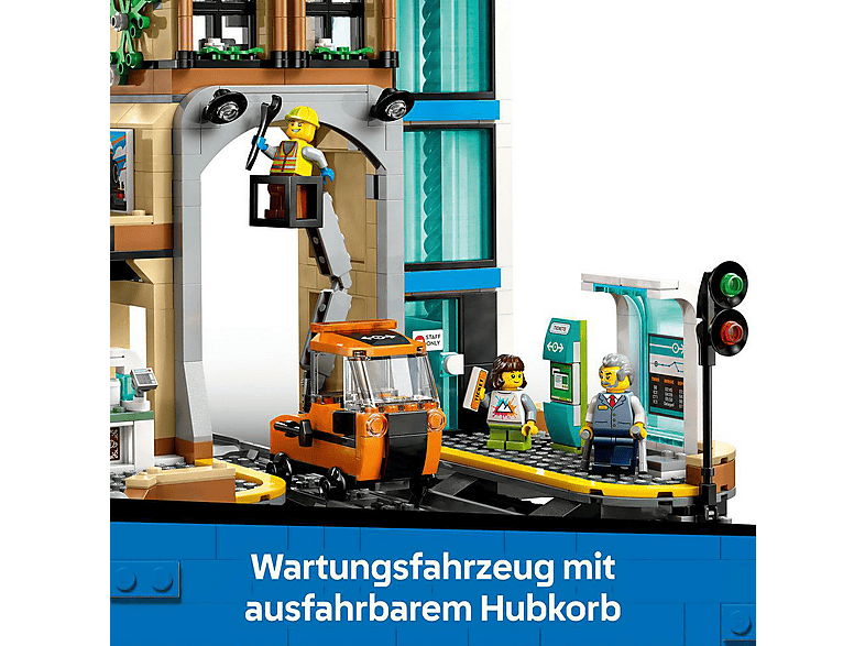 Lego City 60469 Hauptbahnhof Bausatz, Mehrfarbig — Foto 3 von 5