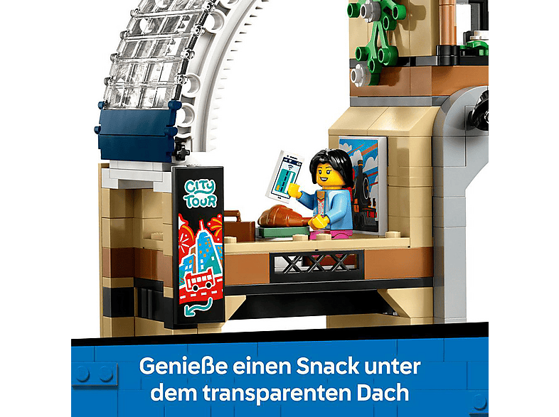Lego City 60469 Hauptbahnhof Bausatz, Mehrfarbig — Foto 4 von 5