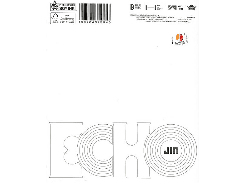 Thumbnail - Jin - Echo (II) (CD)