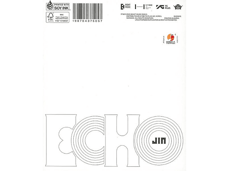Thumbnail - Jin - Echo (III) (CD)