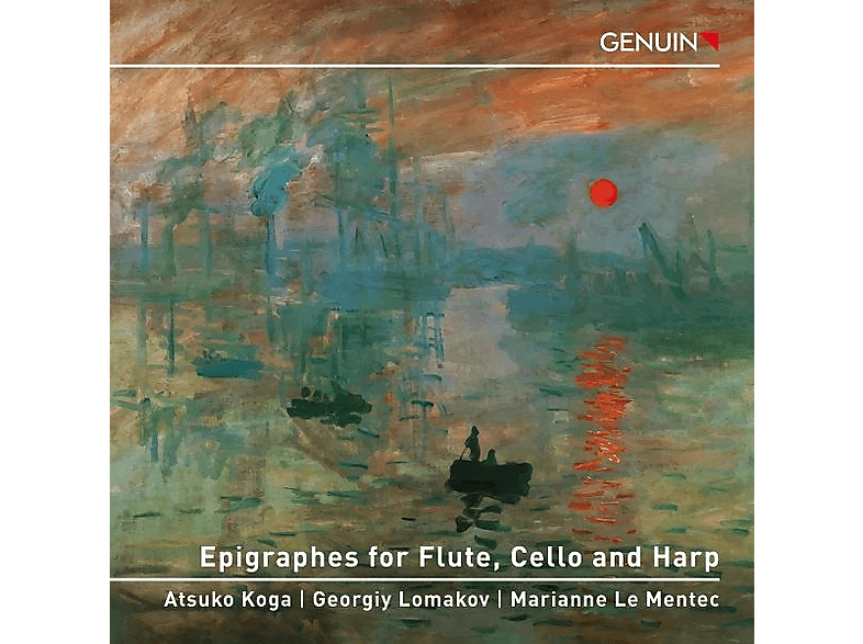 Koga/Lomakow/Le Mentec - Epigraphes for Flute, Cello and Harp - (CD)