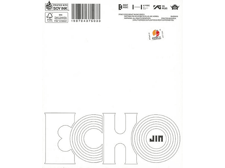 Thumbnail - Jin - Echo (I) (CD)