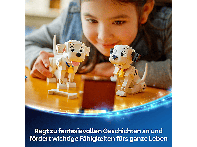 Lego Disney Classic 43271 Die Welpen Lucky und Penny aus 101 Dalmatiner Bausatz, Mehrfarbig — Foto 5 von 5