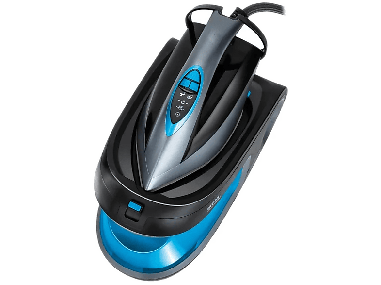 Żelazko z generatorem pary MPM MZE‑28 Czarno-niebieski