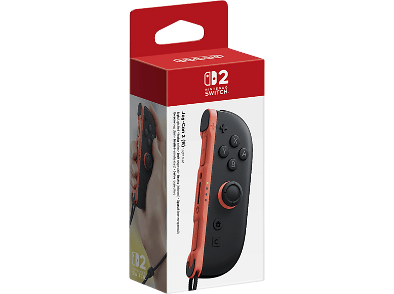 NINTENDO Switch 2 Joy-Con 2 (R) Controller Hellrot für Nintendo Switch ...
